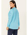 Image #4 - Ariat Women's Rebar Heat Fighter Long Sleeve Work Shirt , Blue, hi-res