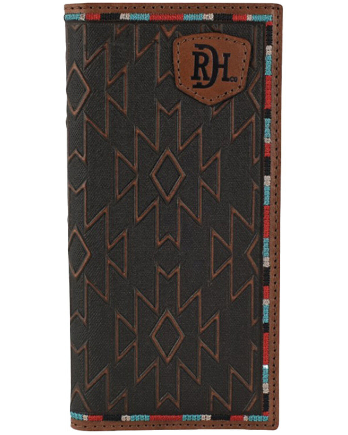 Image #1 - Red Dirt Hat Men's Rodeo Wallet, Brown, hi-res