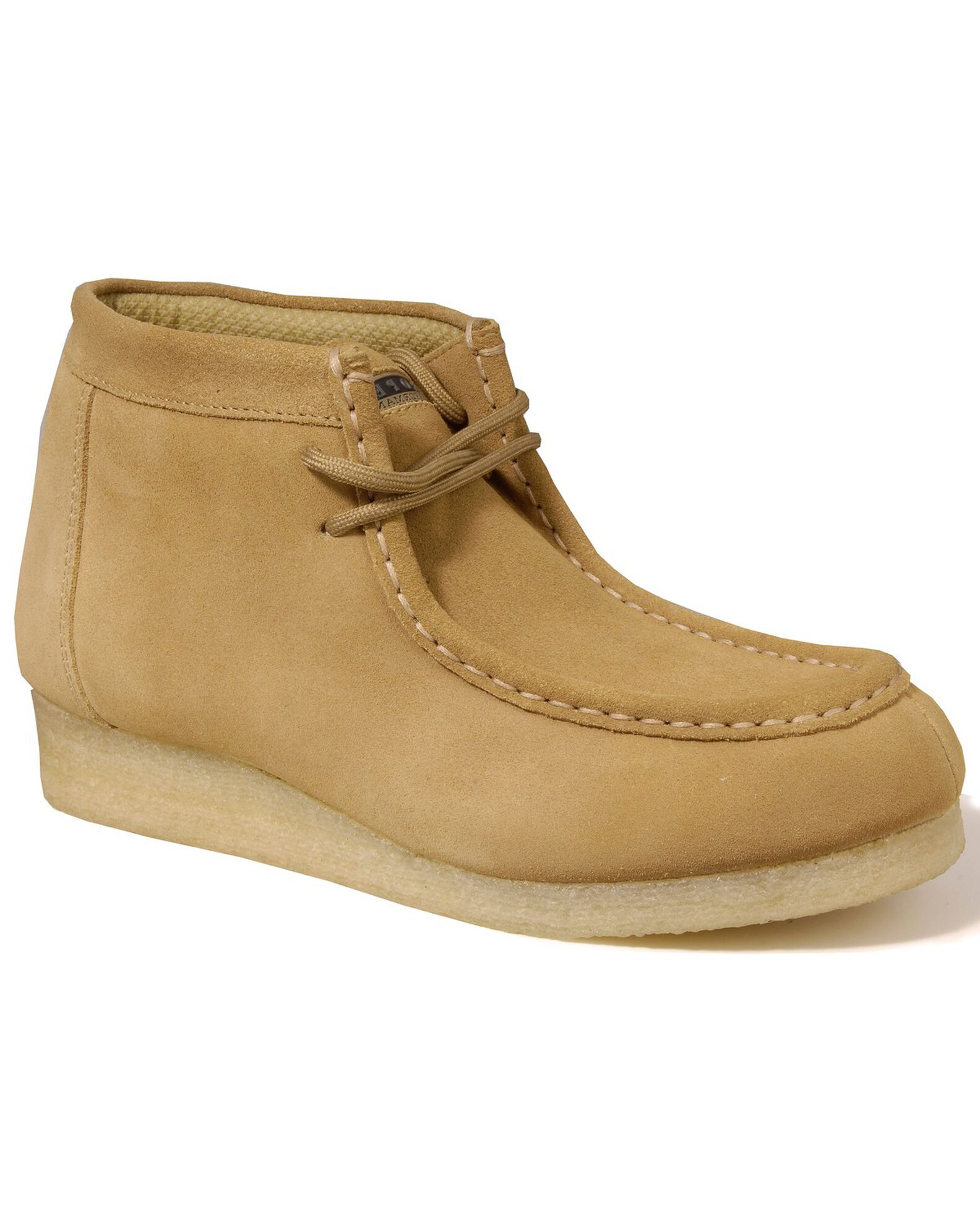 Roper Men s Sand Suede Gum Sole Chukkas Sheplers
