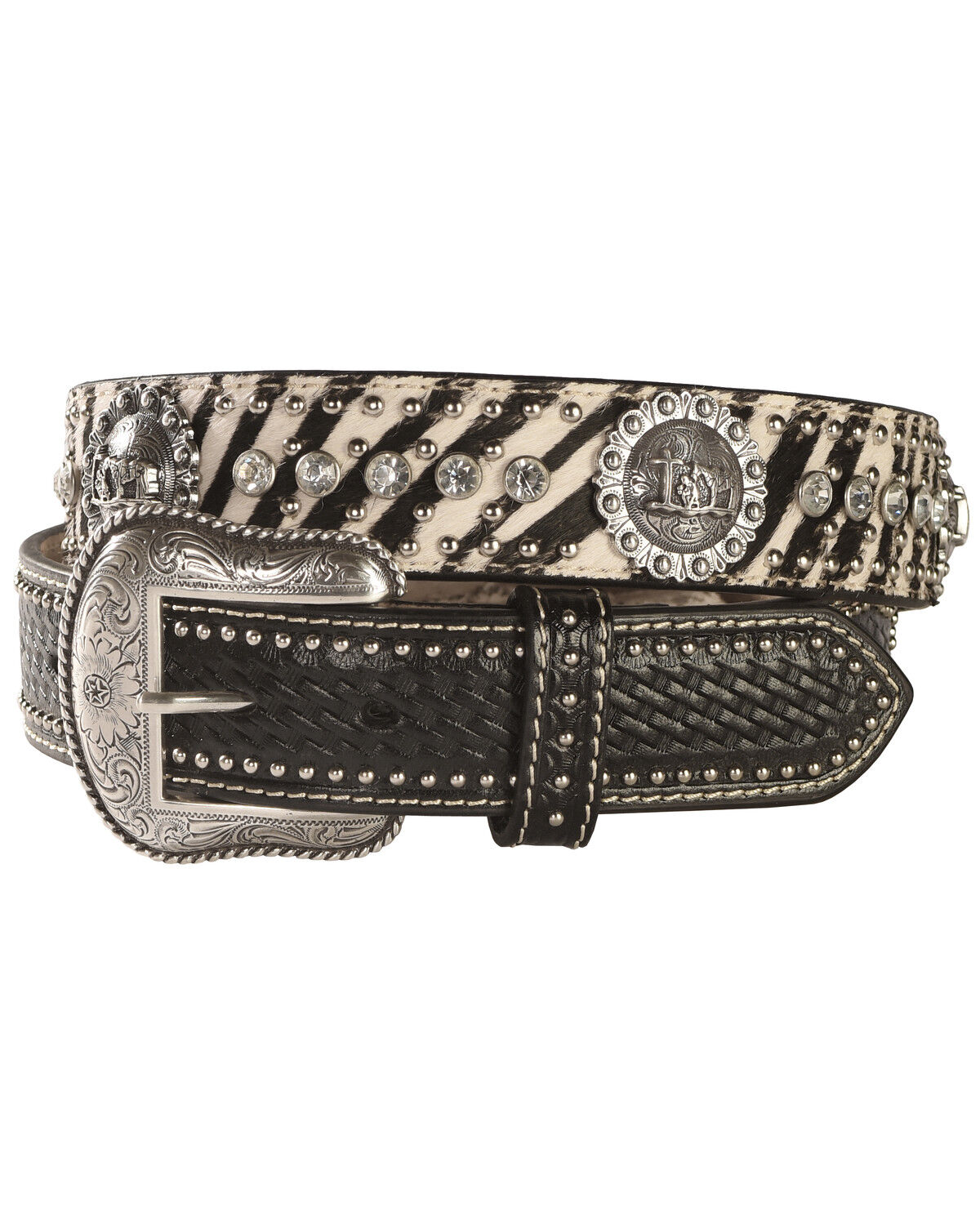 Zebra print belts for womens clearance