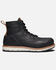 Image #2 - Keen Men's San Jose Moc Work Boots - Aluminum Toe, Black/brown, hi-res