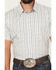 Image #3 - Cody James Men's Wild West Rhythms Southwestern Striped Print Short Sleeve Button-Down Stretch Western Shirt - Big, Tan, hi-res