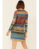 Image #4 - Tasha Polizzi Women's Long Sleeve Serape Sequin Lilliana Mini Dress, Multi, hi-res