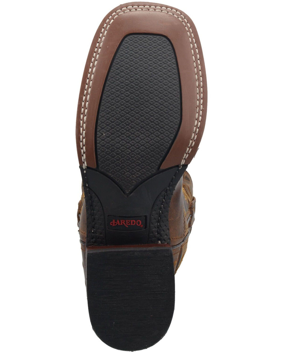 Image #7 - Laredo Women's Secret Garden Western Performance Boots - Broad Square Toe, Brown, hi-res