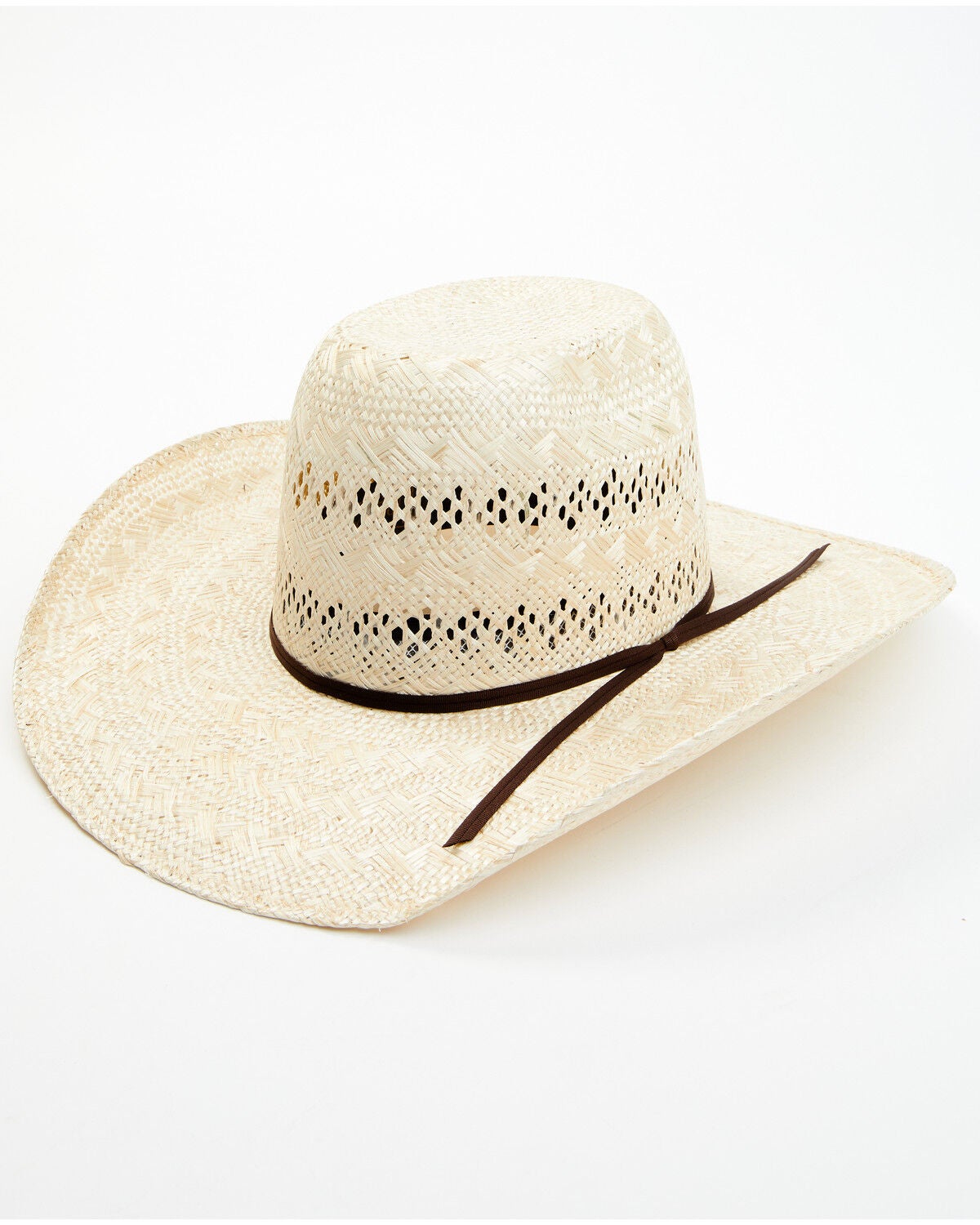 Rodeo King Ramie 25X Straw Cowboy Hat, Natural, hi-res