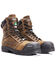 Image #1 - ROYER Men's 8" Agility Artic Grip Waterproof Work Boots - Composite Toe, Brown, hi-res