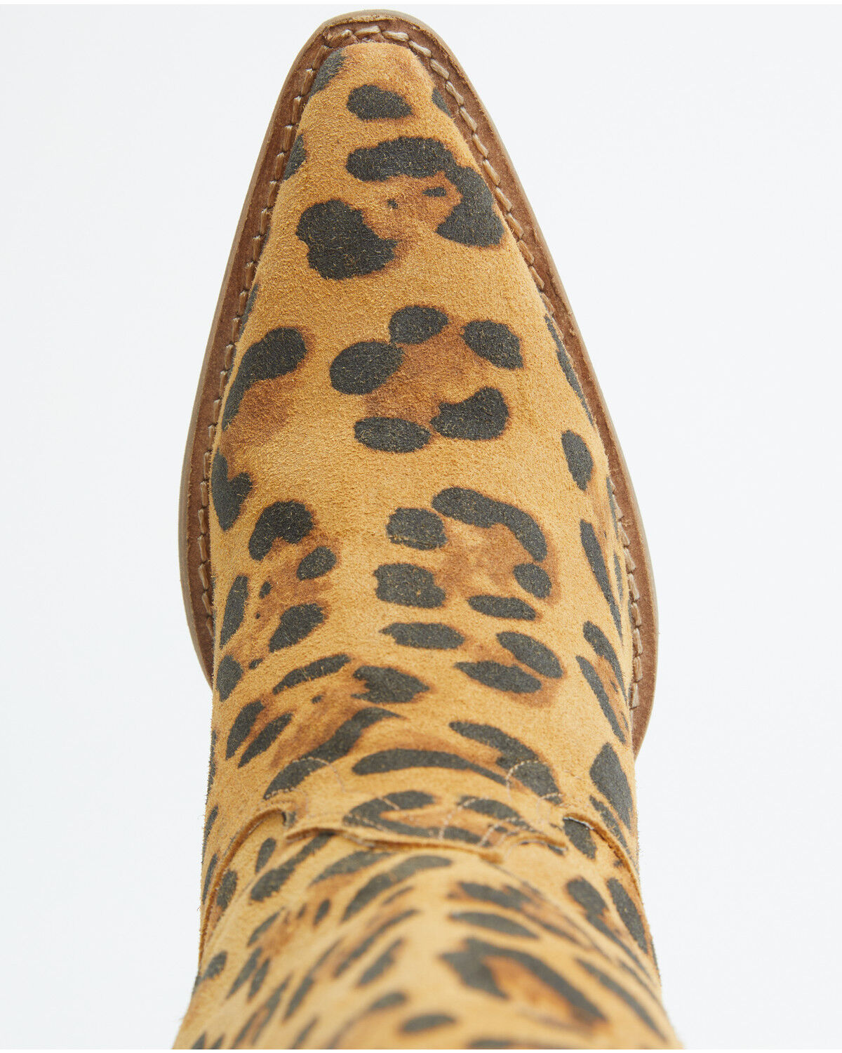 Image #6 - Dingo Women's Diva Leopard Print Thigh High Western Boots - Snip Toe, Leopard, hi-res