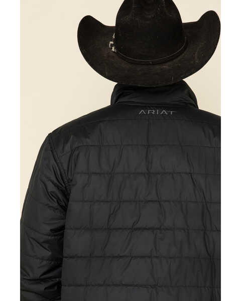 Ariat Men's Black Mosier Quilted Concealed Carry Jacket, Black, hi-res