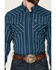 Image #3 - Ariat Men's Pro Series Wolfgang Striped Long Sleeve Snap Western Shirt, Blue, hi-res