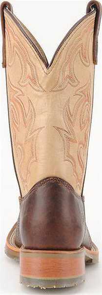 Image #5 - Double H Men's Ice Saddle Western Boots - Square Toe, Bison, hi-res