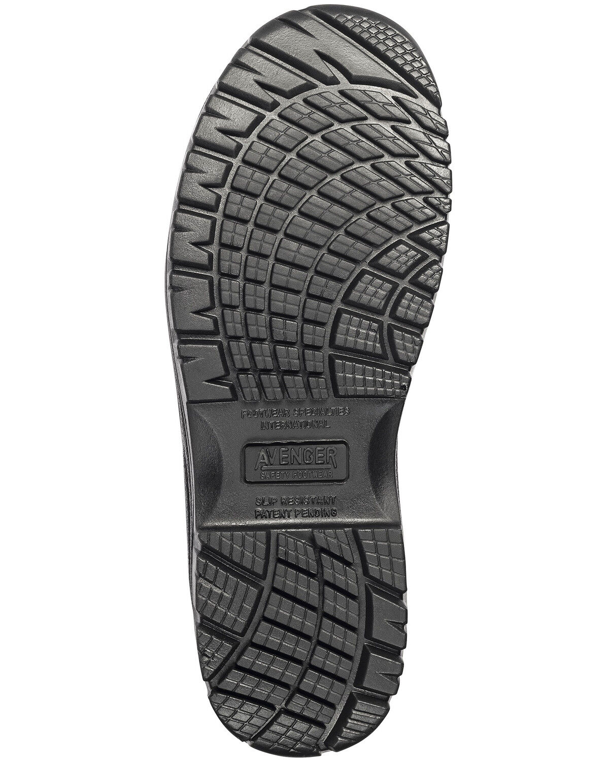 Image #6 - Avenger Women's Waterproof Oxford Work Shoes - Composite Toe, Brown, hi-res