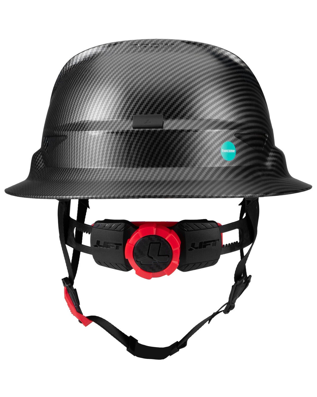 Image #5 - Lift Safety Radix Full Brim Non-Vented Hard Hat, Black, hi-res
