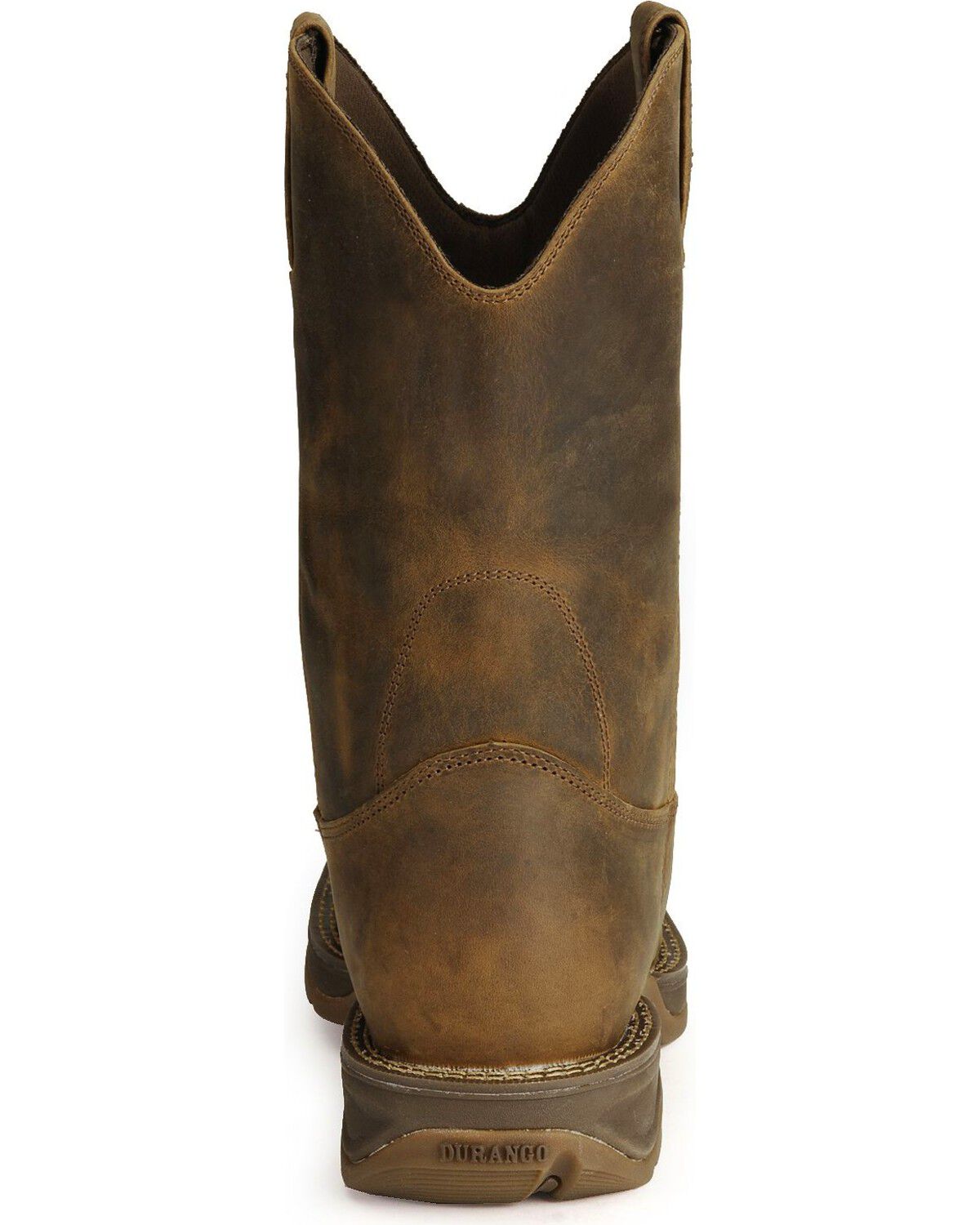 Pull-On Western Boots - Square Toe 