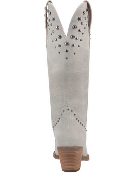 Image #5 - Dingo Women's Talkin Rodeo Western Boots - Snip Toe , Off White, hi-res
