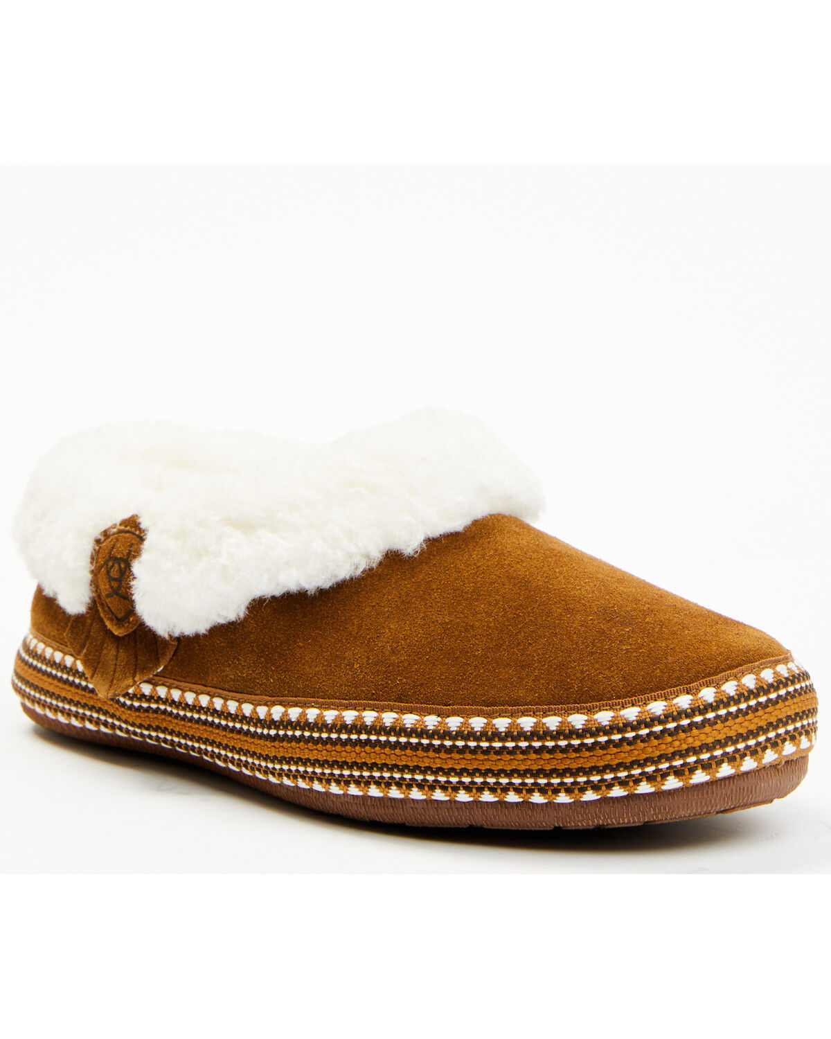 Image #1 - Ariat Women's Melody Slippers, Chocolate, hi-res