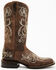 Image #2 - Shyanne Women's Lasy Western Boots - Broad Square Toe, Brown, hi-res