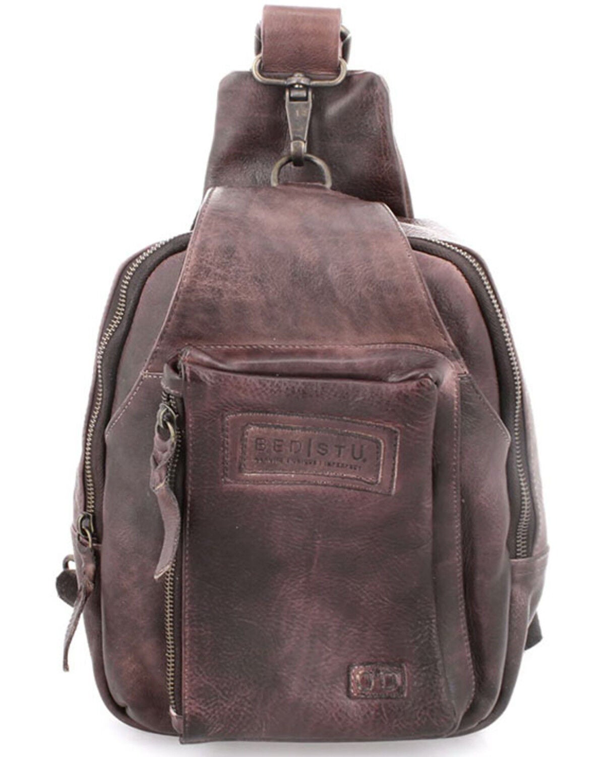 Bed Stu Women's Beau Sling Bag, Mahogany, hi-res