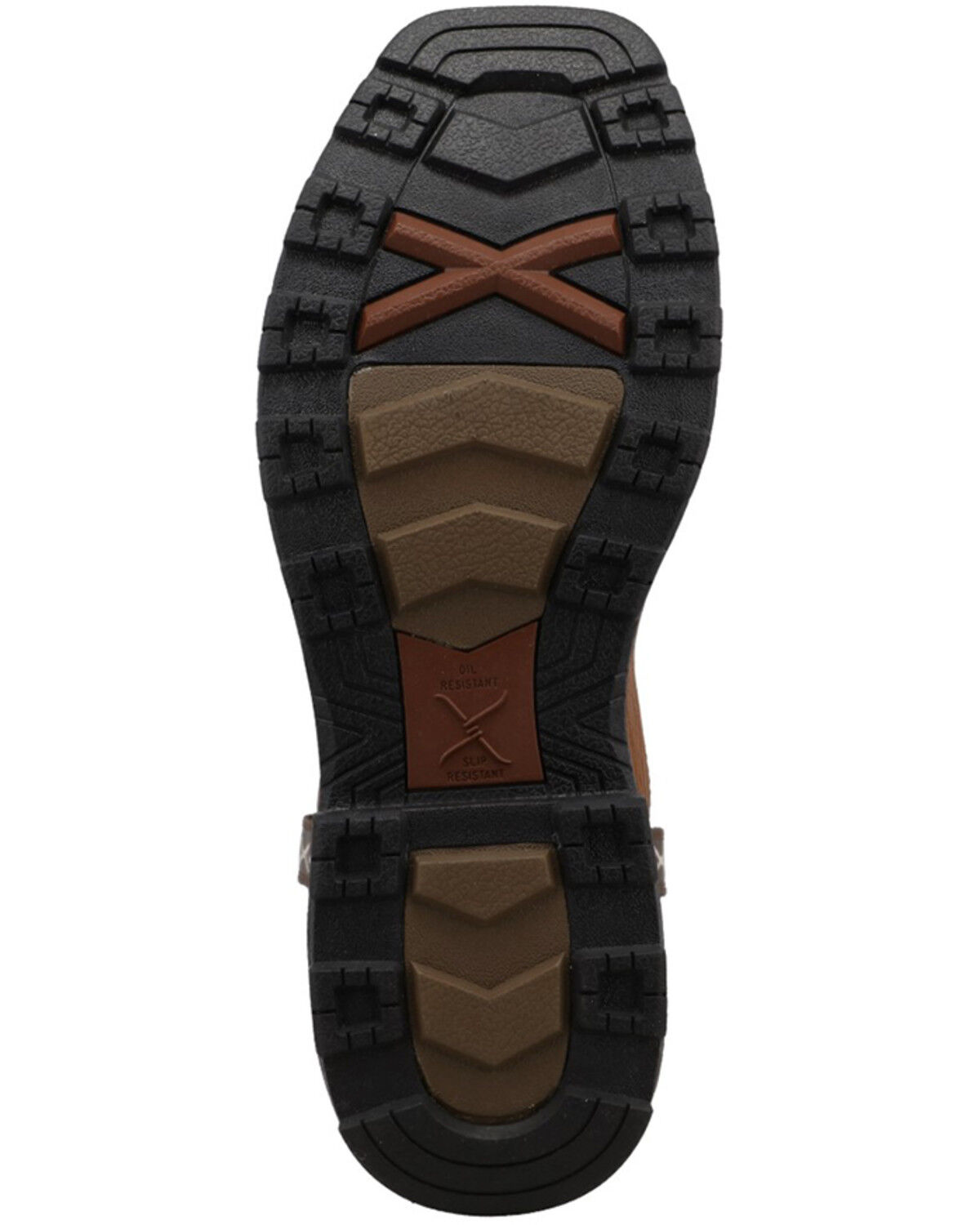 Image #7 - Twisted X Men's 11" UltraLite X™ Work Boots - Composite Toe, Brown, hi-res