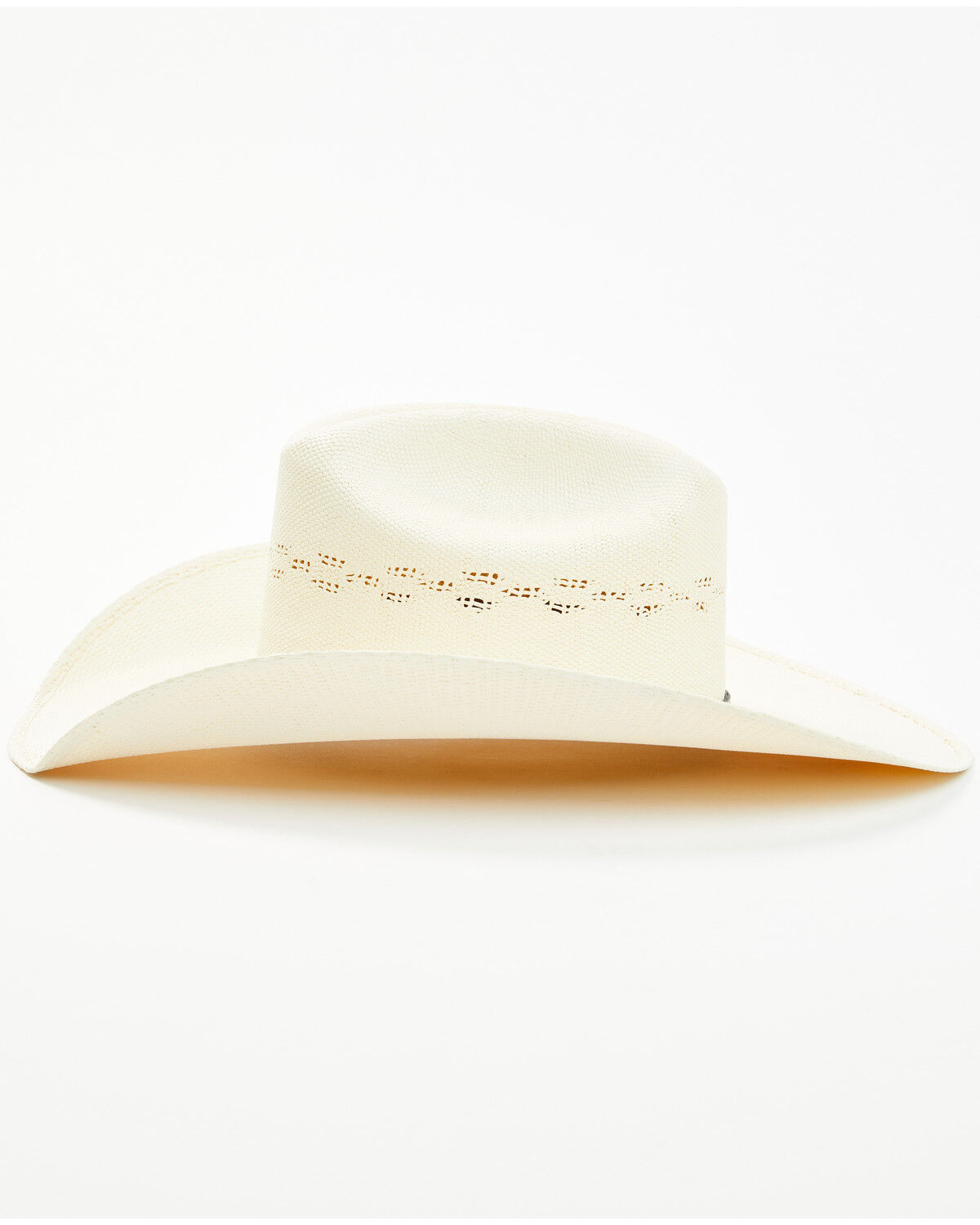 Image #3 - Cody James Bangora Straw Cowboy Hat, Ivory, hi-res