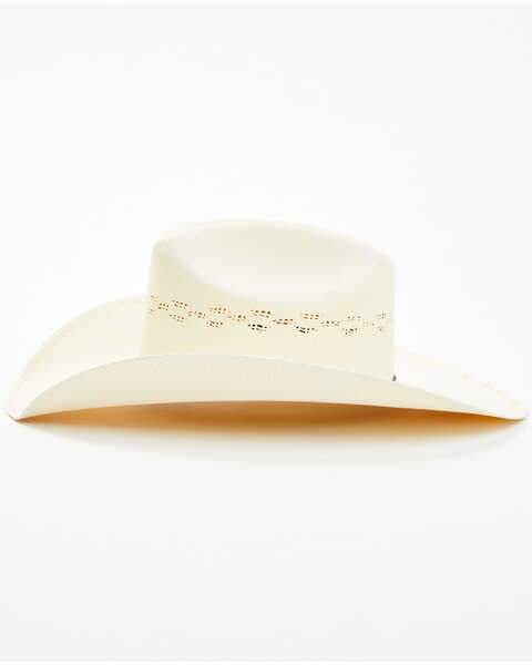 Image #3 - Cody James Bangora Straw Cowboy Hat, Ivory, hi-res