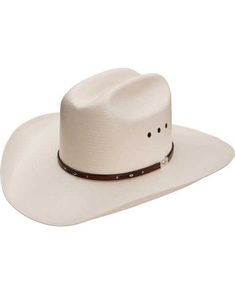 Image #1 - George Strait by Resistol Palo 8X Straw Cowboy Hat, Natural, hi-res
