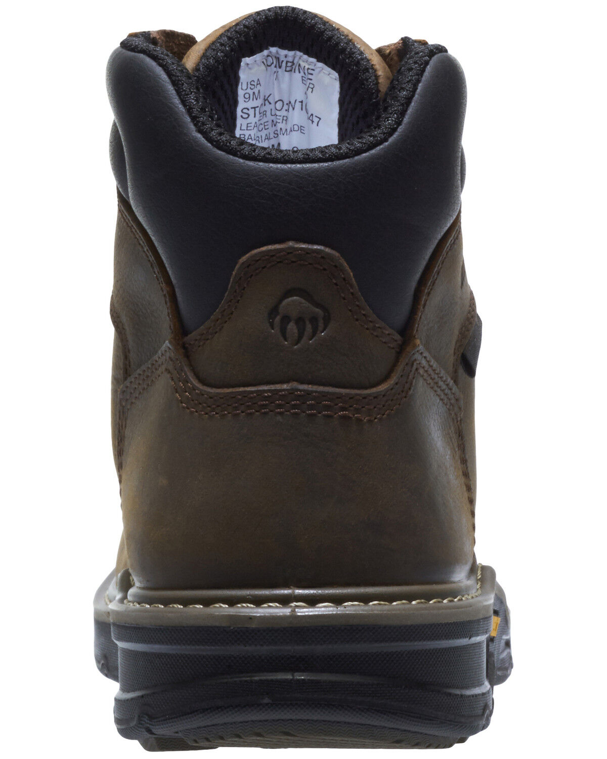 Image #4 - Wolverine Men's Bandit Waterproof Work Boots - Soft Toe, Dark Brown, hi-res