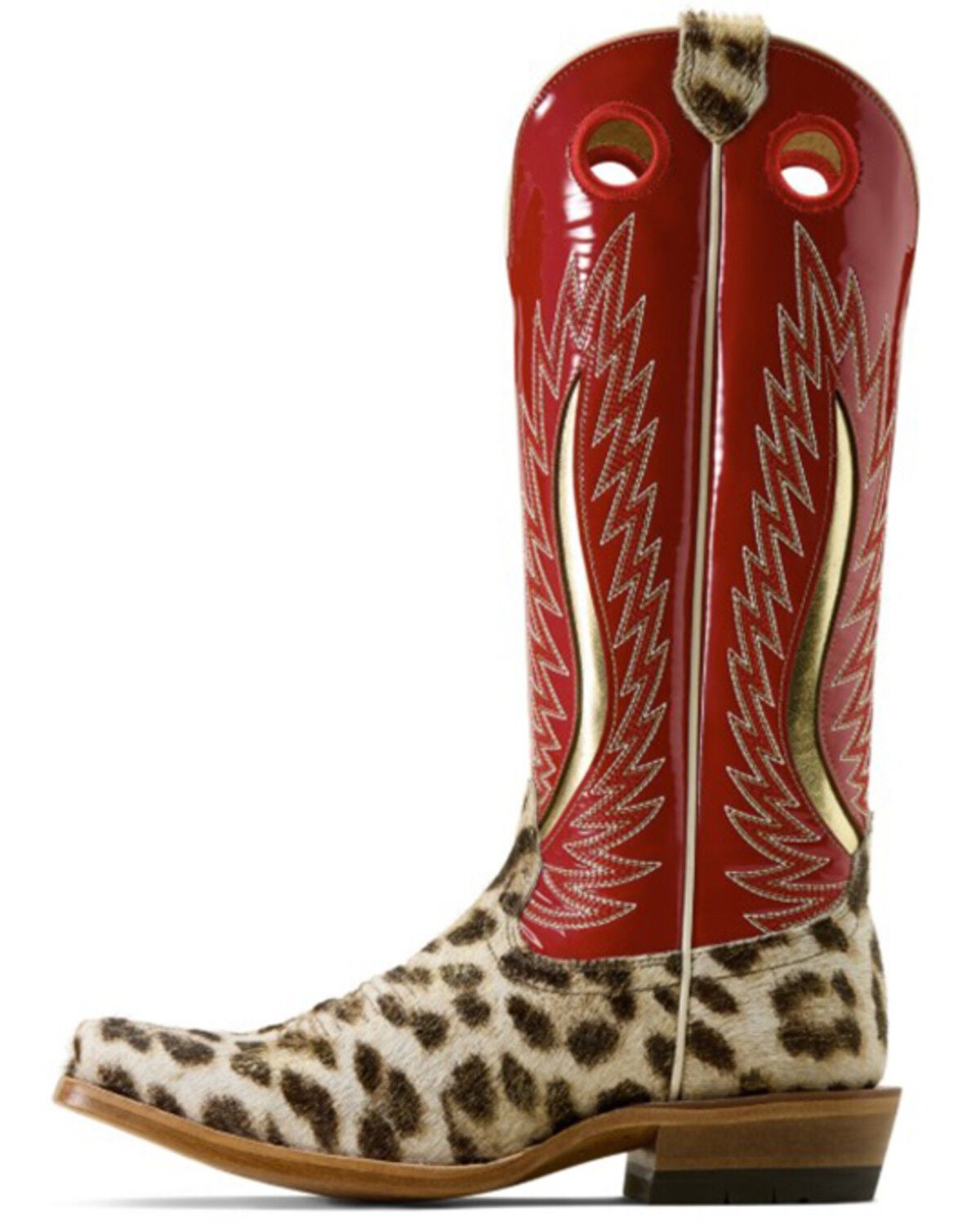 Image #2 - Ariat Women's Futurity Fort Worth Western Boots - Square Toe, Red, hi-res