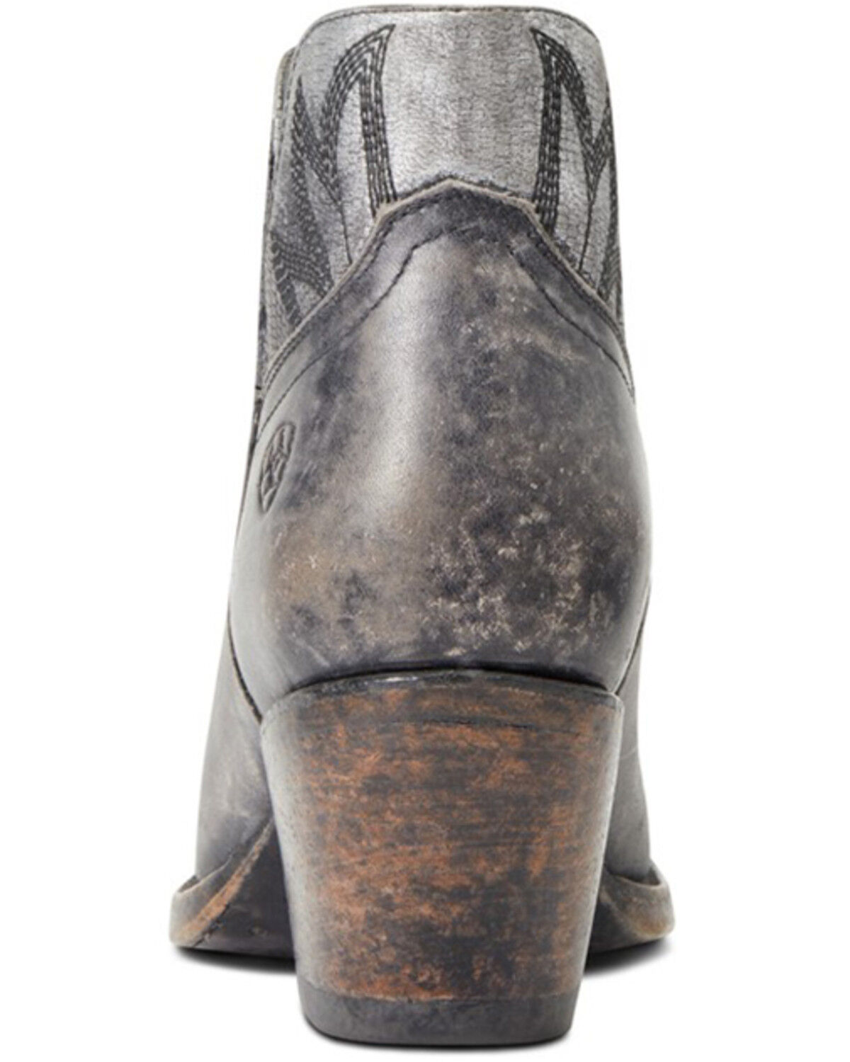 Image #3 - Ariat Women's Naturally Distressed Western Booties - Snip Toe , , hi-res