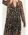 Image #3 - Free People Women's See It Through Floral Long Sleeve Maxi Dress, Black, hi-res