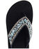 Image #3 - Yellow Box Women's Jellica Platform Sandals, Turquoise, hi-res