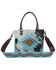 Myra Bag Women's Riptide Leather & Hair-On Bag, Black, hi-res