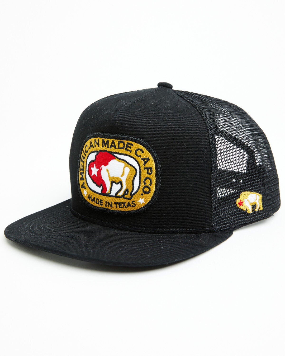 Image #1 - Hooey Men's AMCC Ball Cap, Black, hi-res