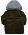 Image #3 - Urban Republic Toddler Boys' Corduroy Sherpa Lined Hooded Jacket, Olive, hi-res