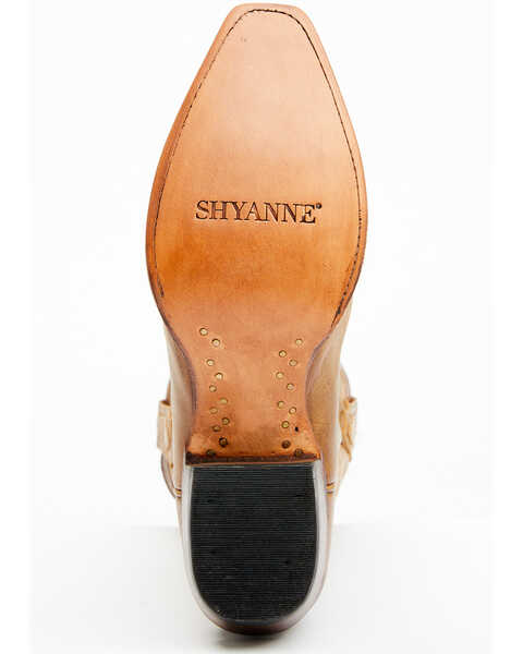 Image #7 - Shyanne Women's Aurora Western Boots - Snip Toe , Honey, hi-res