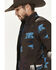 Image #2 - RANK 45® Men's Southwestern Print Softshell Jacket, Chocolate, hi-res