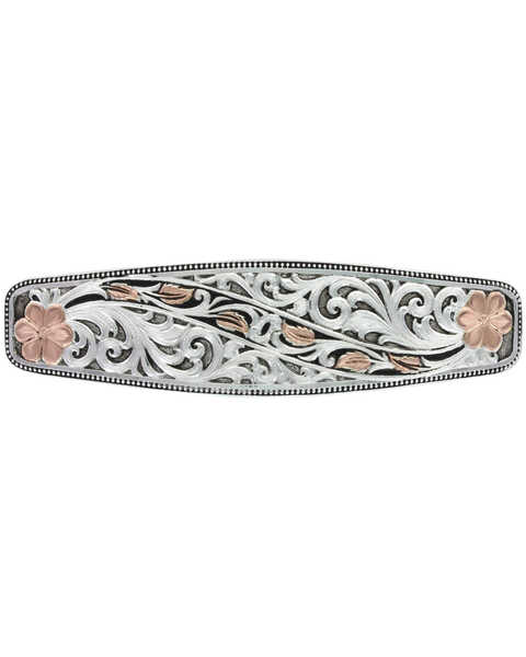 Montana Silversmiths Winding Leaves in Fall Barrette, Multi, hi-res