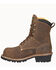 Carolina Men's Poplar Logger Boots - Soft Toe, Brown, hi-res