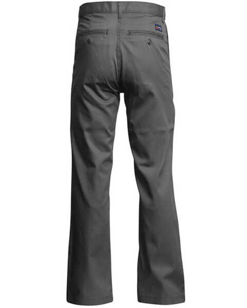 Image #2 - LAPCO Men's Cotton FR Work Pants, Grey, hi-res