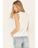 Image #4 - Cleo + Wolf Women's Another Day Muscle Tank, Cream, hi-res