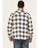 Image #4 - Brothers and Sons Men's Yukon Plaid Print Long Sleeve Button-Down Flannel Shirt, White, hi-res
