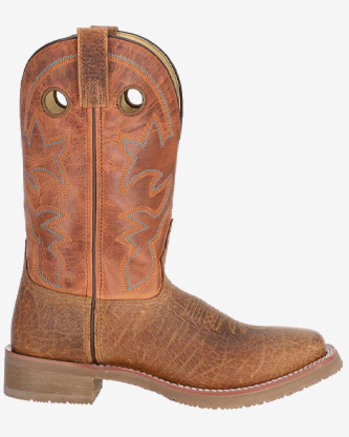 Image #2 - Smoky Mountain Men's Parker Performance Western Boots - Square Toe, Brown, hi-res