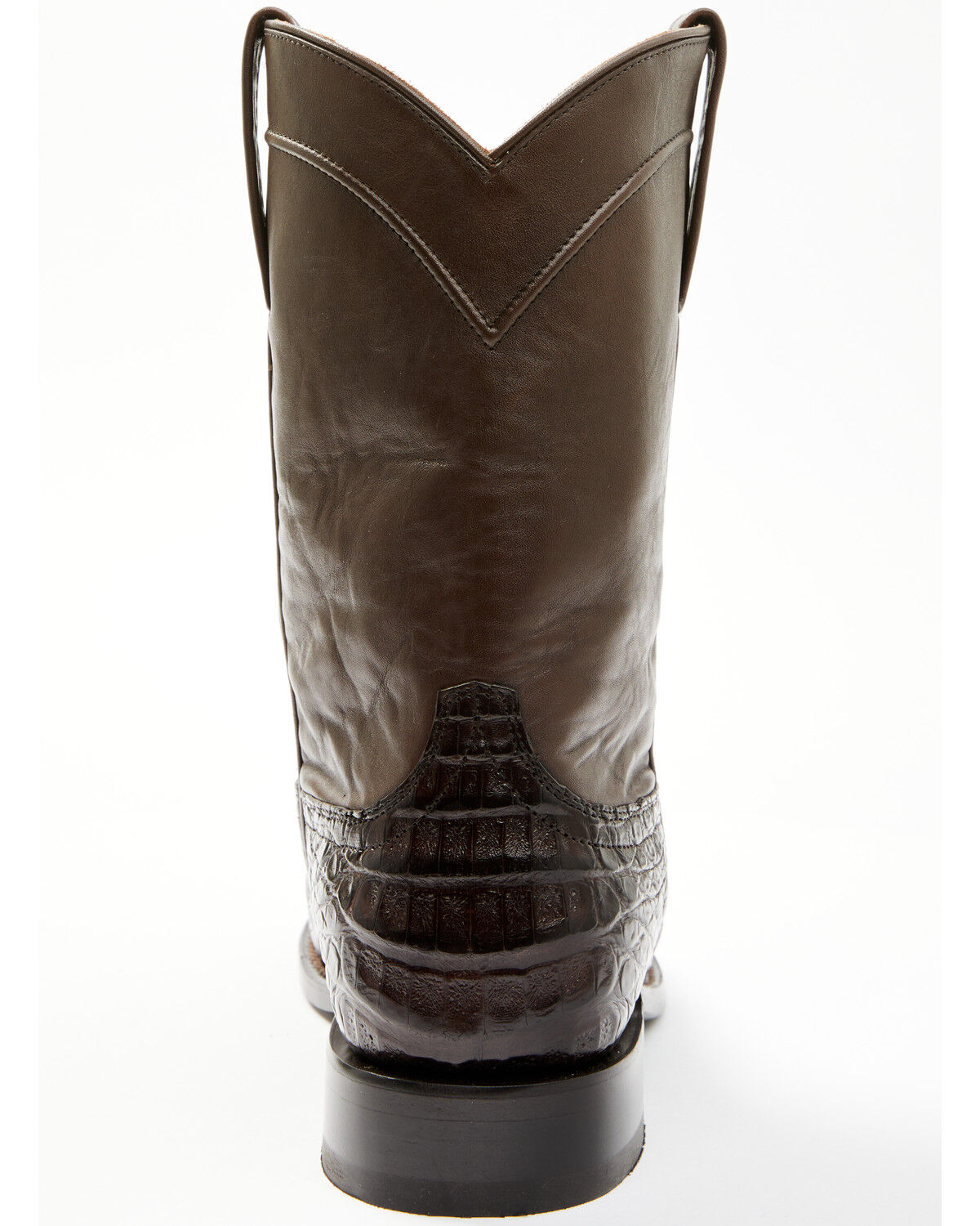Image #5 - Cody James Black 1978® Men's Carmen Exotic Caiman Belly Roper Boots - Round Toe, Brown, hi-res