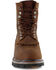 Cody James Men's 8" Waterproof Lace-Up Kiltie Work Boots - Round Toe, Brown, hi-res