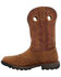 Rocky Men's Legacy 32 Waterproof Western Work Boot - Square Toe, Brown, hi-res
