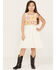 Image #1 - Hayden LA Girls' Crochet Mini Dress, Off White, hi-res