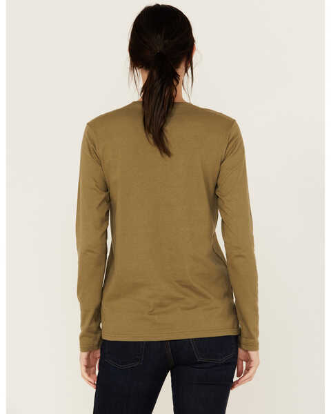 Image #4 - Timberland PRO® Women's Core Long Sleeve T-Shirt, Green, hi-res