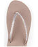 Image #3 - Yellow Box Women's Jello Rhinestone Sandals, Taupe, hi-res