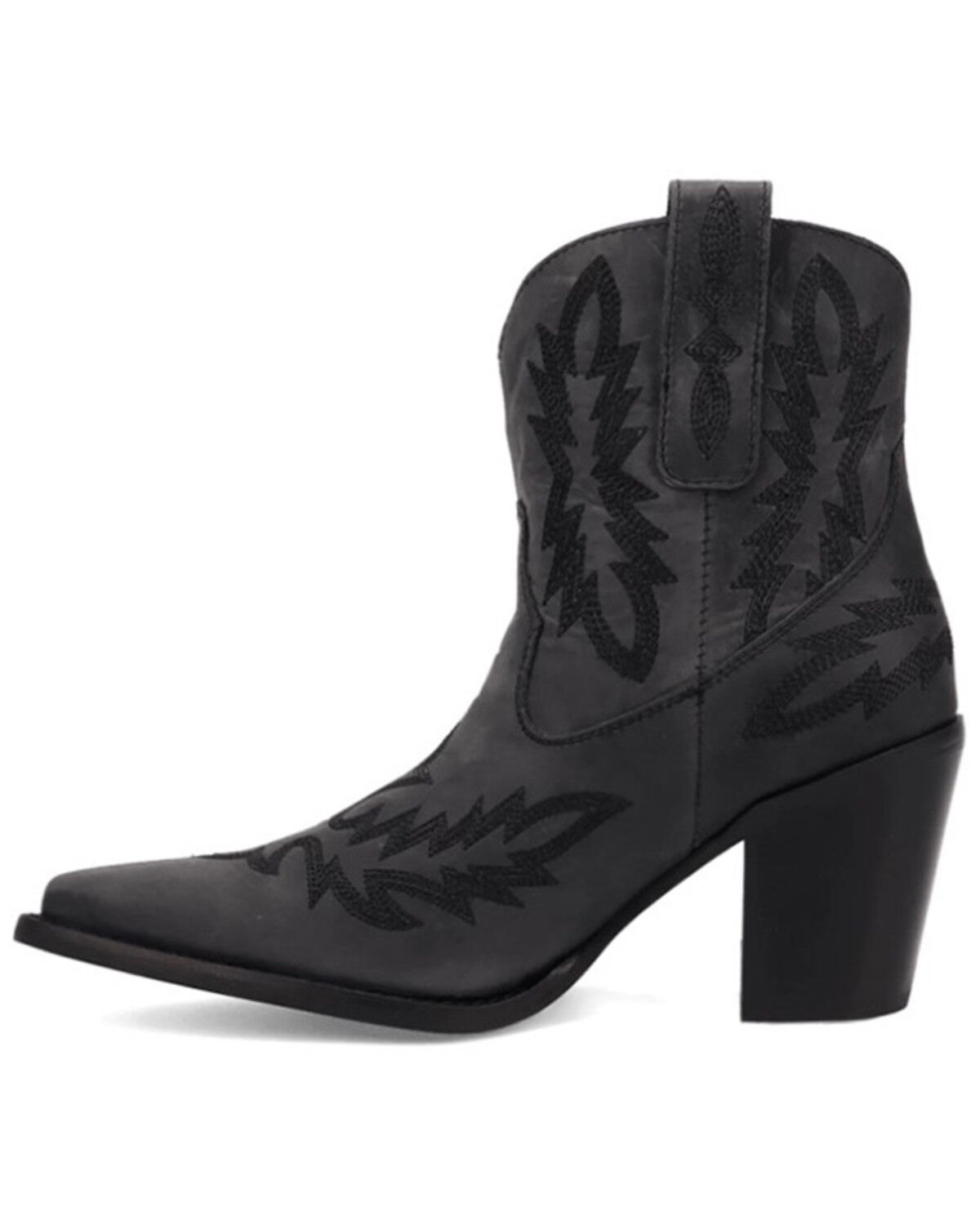 Image #3 - Dingo Women's Rocky Top Western Booties - Snip Toe, Black, hi-res