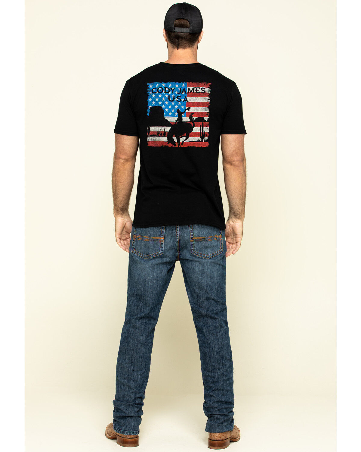 Image #5 - Cody James Men's Jackson Slim Straight Stretch Denim Jeans - Tall, Blue, hi-res
