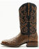 Image #3 - Cody James Men's Exotic Full Quill Ostrich Western Boots - Broad Square Toe , Brandy Brown, hi-res